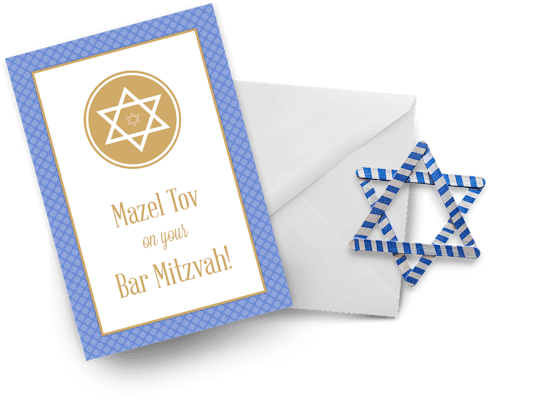 Tarjetas de Bar Mitzvah