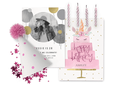 Birthday Invitations and cards