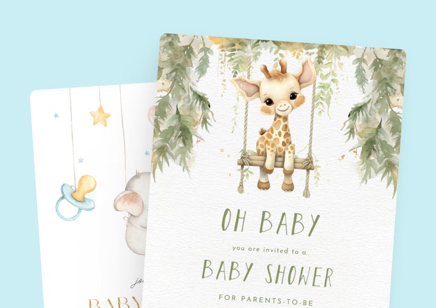 Baby shower RSVP